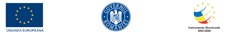 Logo UE, Guverul Romaniei, Instrumente structurale 2014-2020